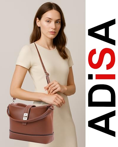 Image of ADISA Women's Girls Bucket Cross Body Bag with Sling (SL5139)
