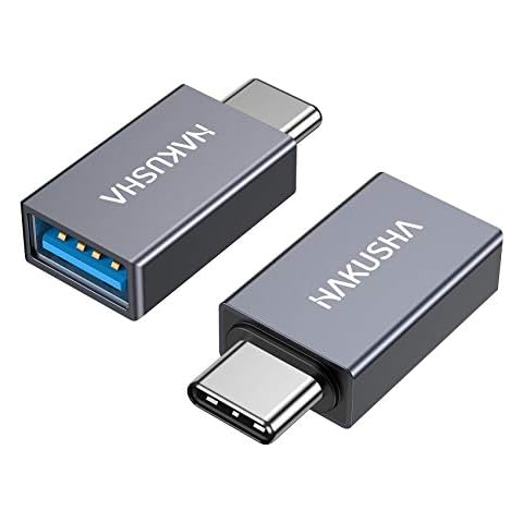 Adaptador USB C a USB A 3.0 OTG 2 Pack HAKUSHA Cover