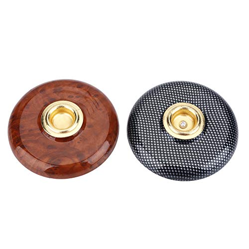 SolUptanisu Cello Fuß Antirutsch,Cello Matte,Anti-Rutsch Cello Pad Cello Endstift Rest Halter Bodenschutz-Musikinstrument-Zubehör (Braun,Schwarz Optional) (Braun)