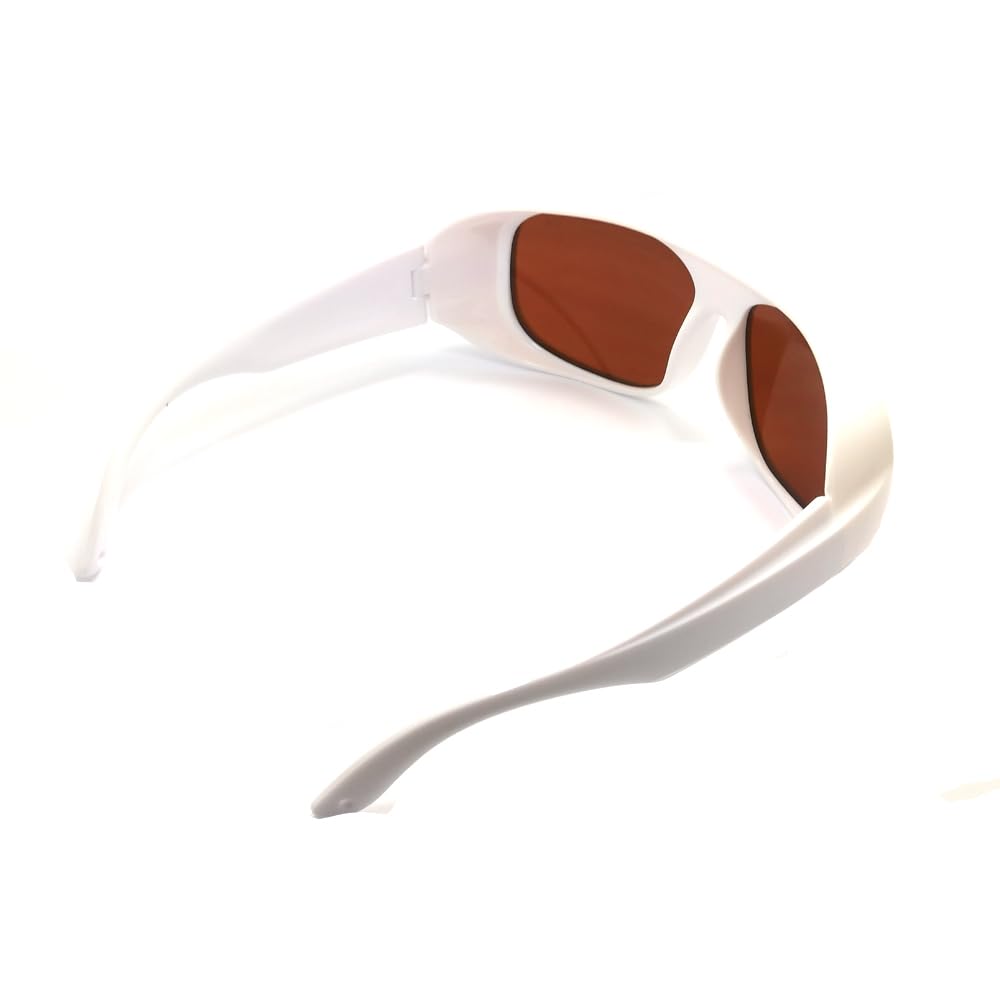 Gafas protectoras láser infrarrojas de 180-532 nm y 900-1080 nm, 532 nm y 1064 nm O.D 5+ 52#, protección láser YAG y KTP Q-Switched