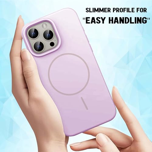 Image of Kratos Active Grip Silicone Case Cover Compatible with iPhone 15 Pro Max - Enhanced Protection, Wireless Magnetic Charging Case with Raised Edge Camera & Screen Protection, Shock-Resistant Design
