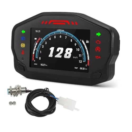 Compteur kilométrique moto avec tachymètre universel et afficheur de vitesse numérique 2 4 cylindres