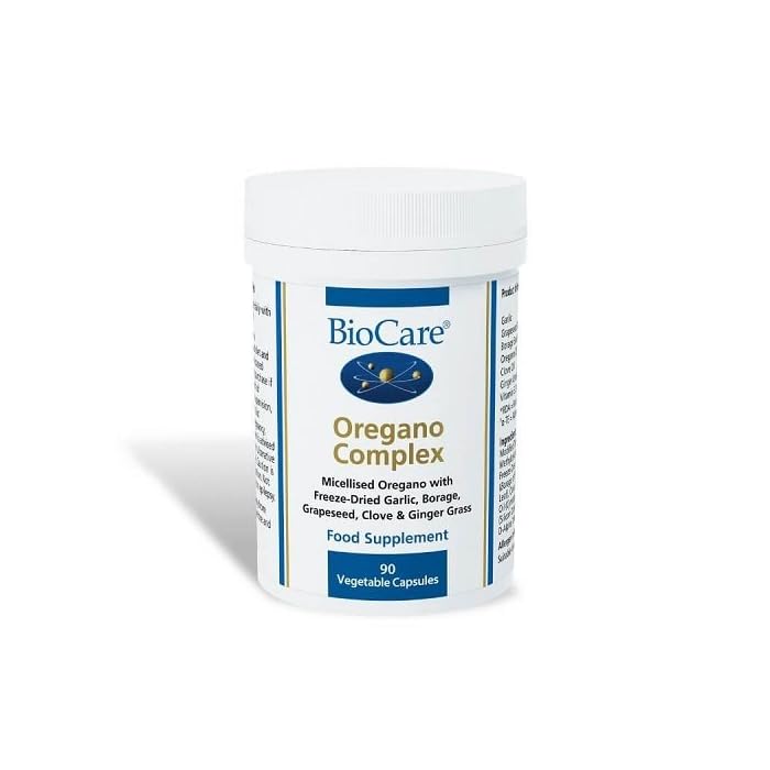 Buy BioCare Oregano Complex Vegetable Capsules Nutrient Complex