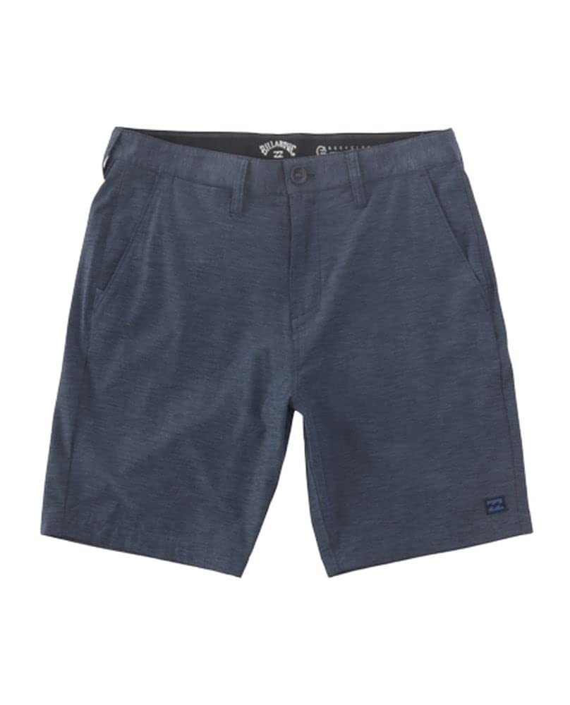 Billabong Men's Navy Classic 4-Way Stretch Quick Dry Hybrid Short, 21 Inch Outseam, 33