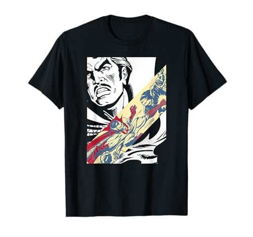 Panel cómico con telón de fondo tonal de Marvel Doctor Strange Camiseta
