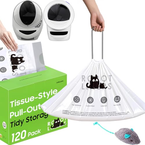 Tidy Draw Cat Litter Box Bags