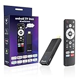 Android TV Stick 4K, NEW TV Stick Android 14.0 2GB RAM 16GB ROM Ultra HD RK3518 CPU Supports Wi-Fi 6 2.4G/5G Wi-Fi Bluetooth 5.0 USB HDR10 with Bluetooth Voice Remote Control, Black 2026