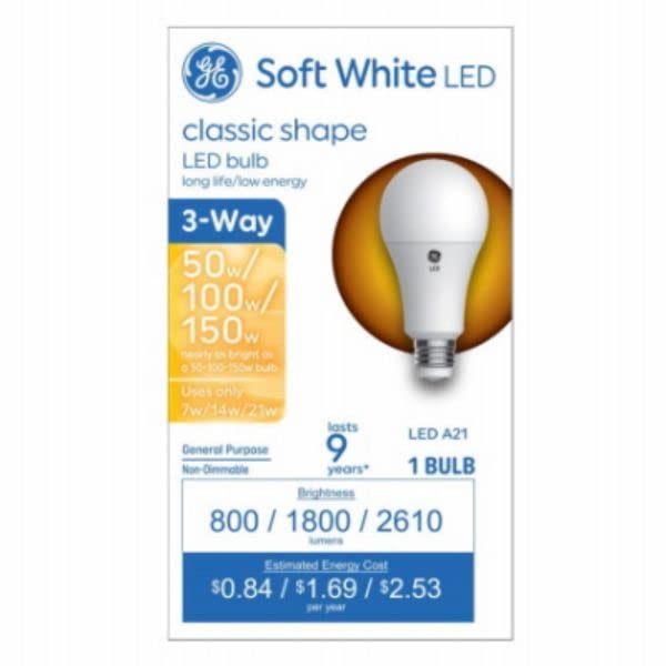 GELighting 114587 7-32W LED A21 Bulb