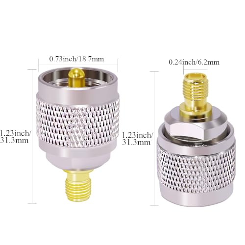 Adaptador CNARIO SMA a PL259, pack 2 piezas miniatura 3