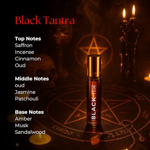 Image of Paradyse Perfume Black Tantra Unisex Eau de Parfum, Spicy Oud Scent