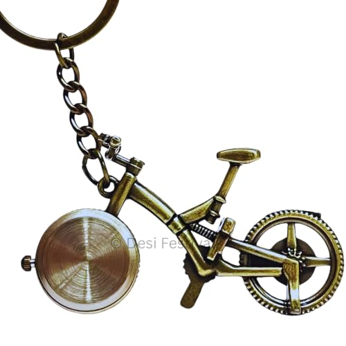 Image of Antique Bronze Pocket Premium Vintage Theme Metallic Home Key Chain & Key Rings | Best Gift for Men, Woman, Boys & Girls on their Special Occassions