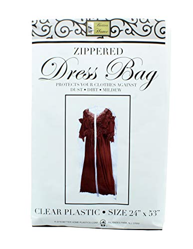 Lot of 2 Zippered Dress Bag Women 24" x 53" Garment Suit Travel Protector4