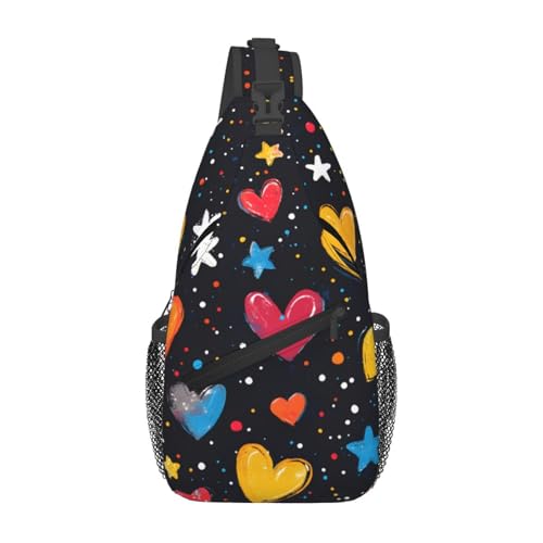Mochila cruzada urbana ligera ajustable para adultos