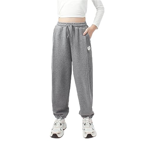 Image of HILEELANG Toddler Boy Sweatpants Kids Sport Jogger Cotton Casual Active Playwear Sweats Pants 2-Pack