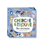 Janod - Mon Premier Cherche et Trouve Les Animaux - Jeu de Société Enfant - Jeu d'Observation - Dès 3 Ans, J02455