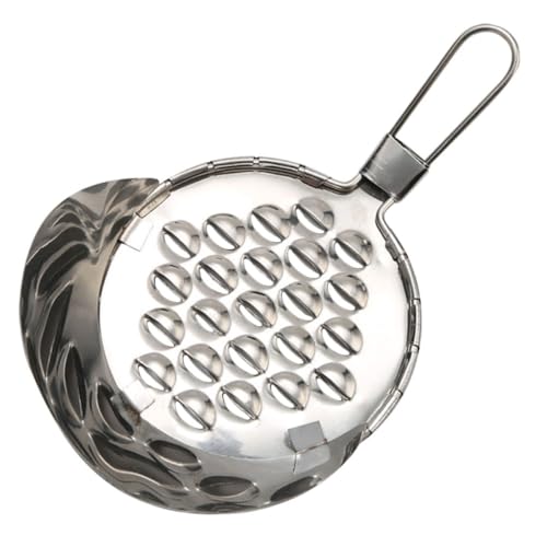 Healeved Raspador de Alimentos de Acero Inoxidable para Cocina, Herramienta Práctica para Gelatina y Liangpi, Tamaño Estándar, Color Plateado, Adecuado para Uso Doméstico y Preparación