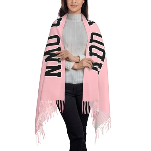Winter Scarf for Women Men Custom Scarves Personalized Customize Logo Photo Text Name Pashmina Shawl Wrap3