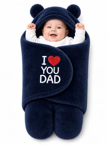 Image of BRANDONN Baby Blanket Newborn Gift Pack of Swaddle Wrapper, 0-9 Months, Length 68 cm x Width 68 cm