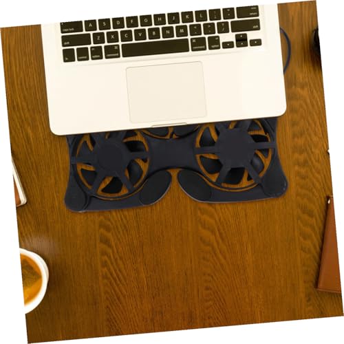 Base de enfriamiento plegable para portátiles con ventiladores duales miniatura 6