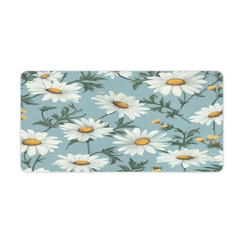 Daisy Desk Pad con Base de Goma Grande