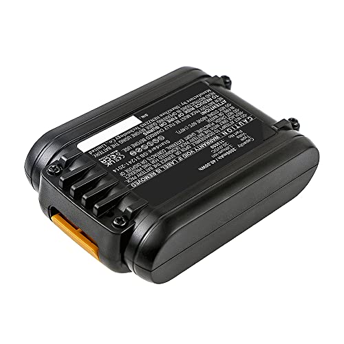 Synergy Digital Lawn Mower Battery, Compatible with Worx WG160E.5 Lawn Mower, (Li-ion, 20V, 2000mAh) Ultra High Capacity, Replacement for AL-KO 113559 Battery