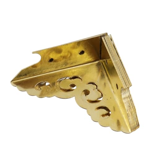 Image of Geesatis Corner Protectors,Guard Cabinet Furniture Corner Bumpers,Gold