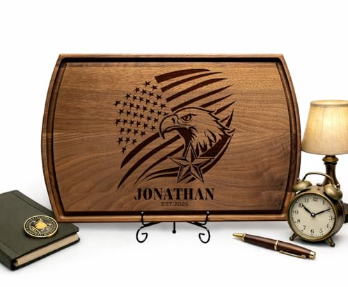 Tabla de cortar personalizada grabada para hombre miniatura 1