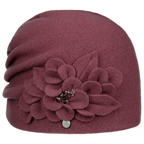 Lierys Gorro de Lana Zikana Mujer - Made in The EU Invierno otoño/Invierno - Talla única Lila Claro