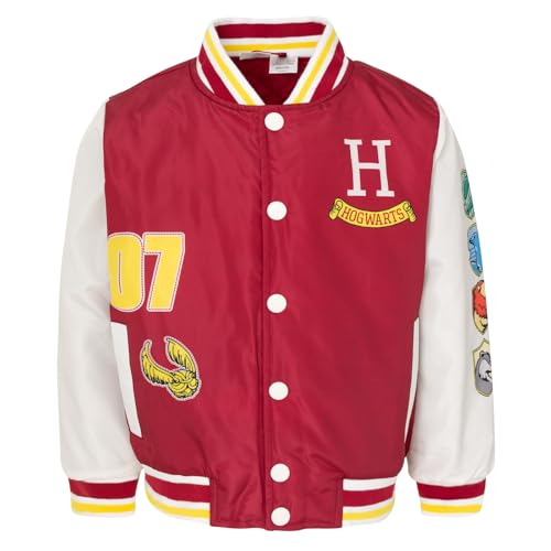 Harry Potter Varsity Bomber Jacket Little Kid to Big Kid Sizes (5-6 - 18-20)