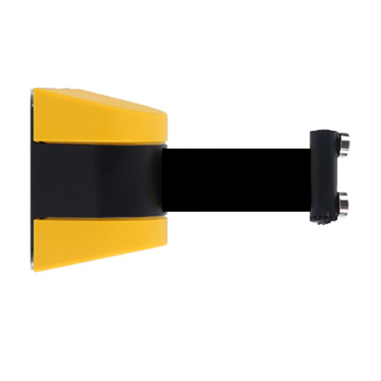 CAIFEXUE Retractable Wall Barrier,Wall Mount Crowd Control Wall Retractable Belt,Safety Belt with Abs Case,Not Enter Belt for Grocery Retail Store Stadium/5 Meters