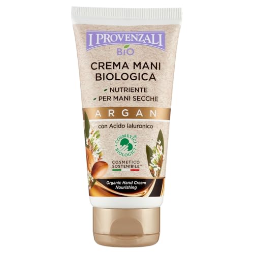 I Provenzali Argan Organic Hand Cream for Dry Skin 75 ml, 2.6 Fl Oz made in Italy [italian import] image 2