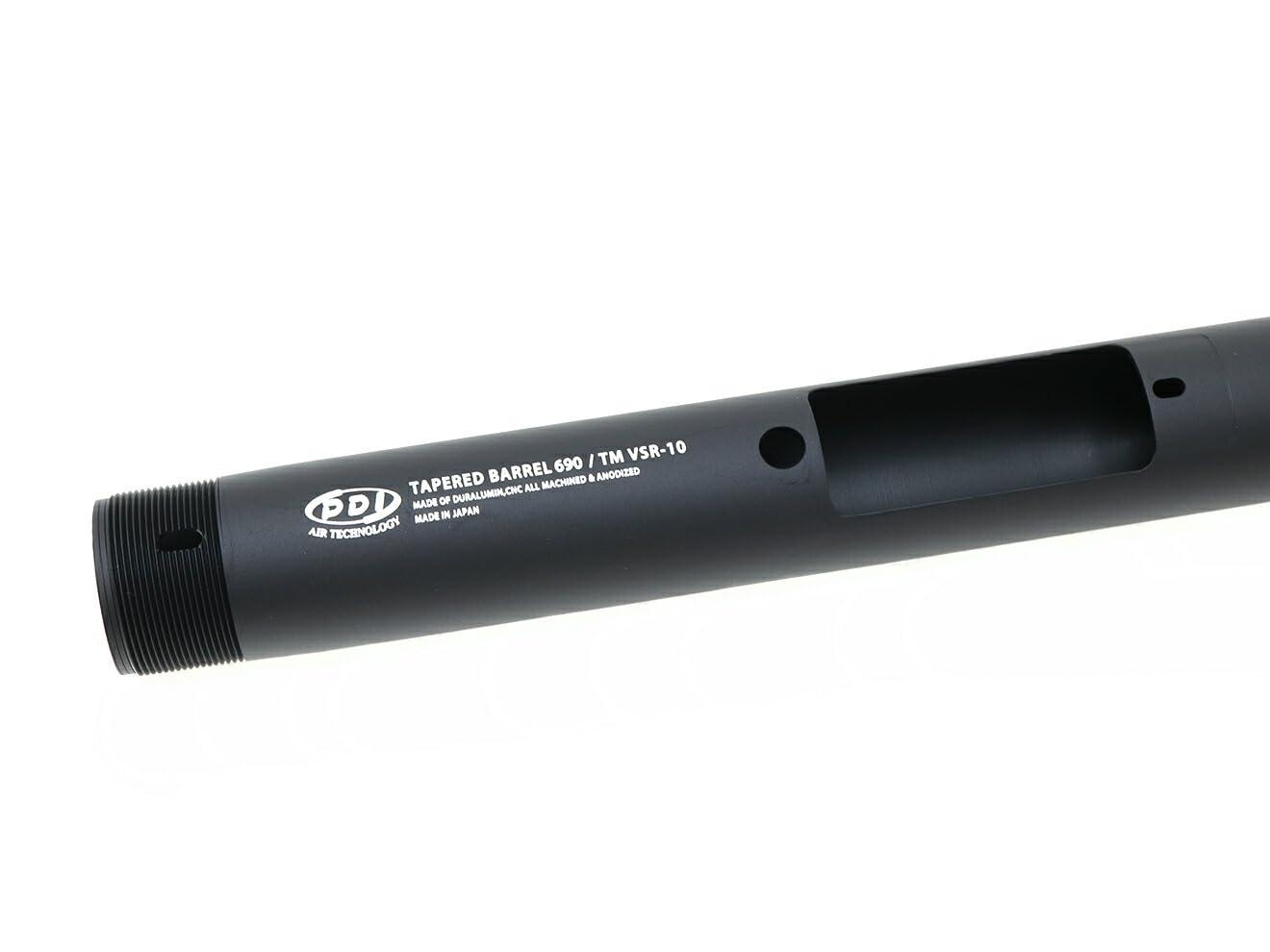 PDI テーパードバレル 570mm スタンダード　テーパードバレルスペーサー PDI テーパードバレル 東京マルイ VSR-10用 [長さ：570mm
