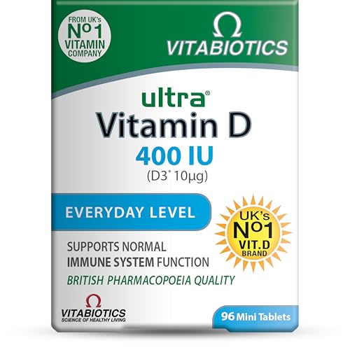 Vitamin D Tablets 400IU Vitabiotics Ultra