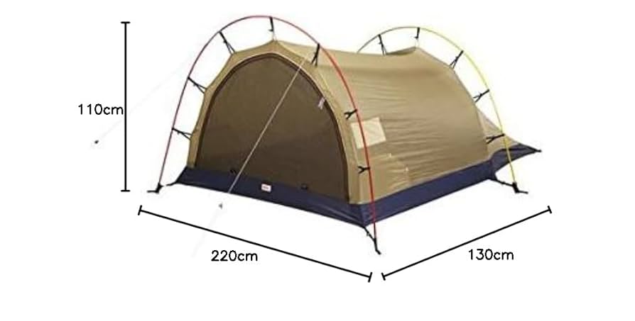 Fjällräven 2-4 Person Inner Tent Pitch Kit, Black, One Size
