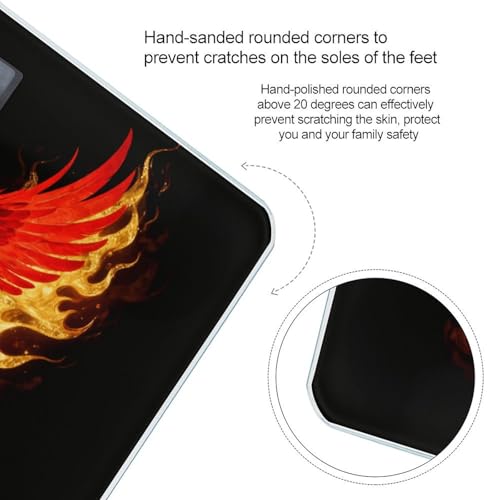 Báscula Digital para Baño Phoenix Flame 400 lb miniatura 4