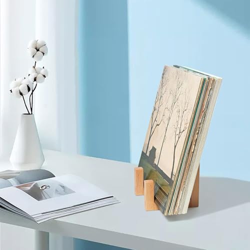Soporte para discos en el dormitorio: estante clásico de madera para música 3
