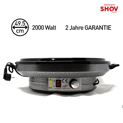 Elektro Fladenbäcker Fladenbrot Katmer Saci Yufka Sac Crepes Gözleme Grill – Bild 5