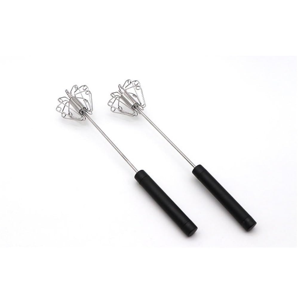 Batidor Varillas Cocina Batidora Manual De Acero Inoxidable For El Hogar, Batidor De Huevos, Espumador De Leche, Herramienta Multifunción, Utensilios De Cocina Barillas Batir Batidor De Huevo(White)