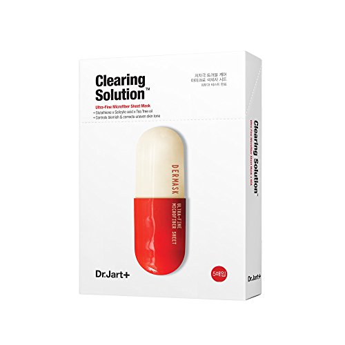 Dr. Jart Dermask Micro Jet Clearing Solution Mask Sheet, 5 Count #TOP1
