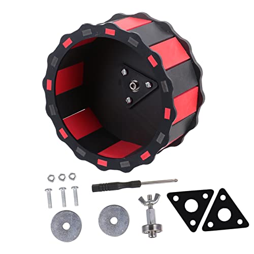 BCOATH Small Pet Running Wheel Toy Noiseless Hamster Spinner for Exercise Play Gerbil Mouse and Hamster Cage Accessory