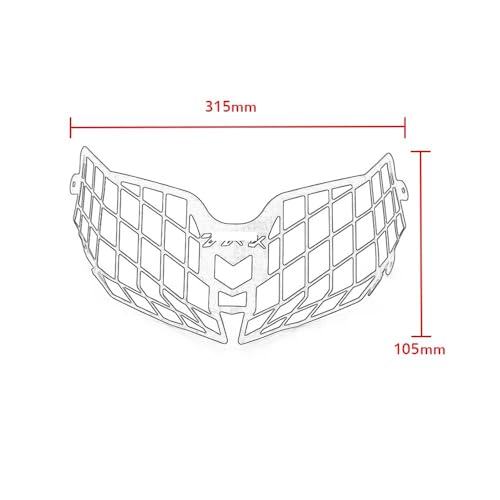 Grille phare TRK 502 évite la casse du bloc optique avant