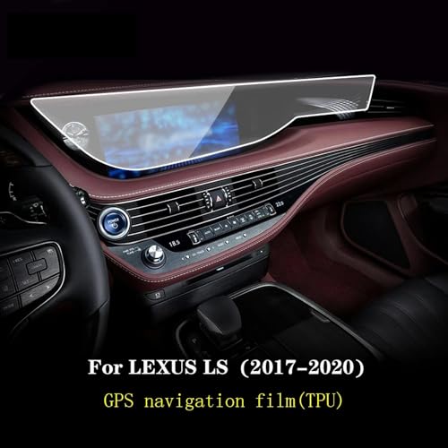 Film de protection d'écran LCD pour navigation voiture Lexus LS