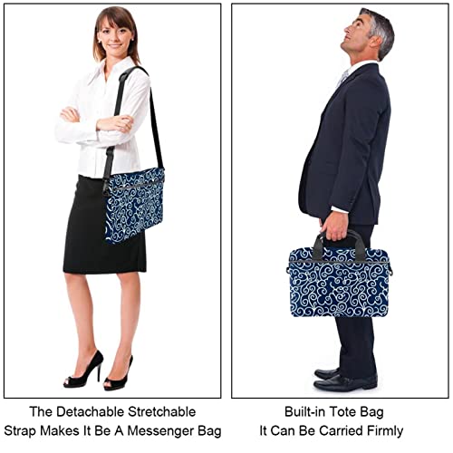 Sac ordinateur portable 13-14.5 pouces bleu pour protéger des chocs