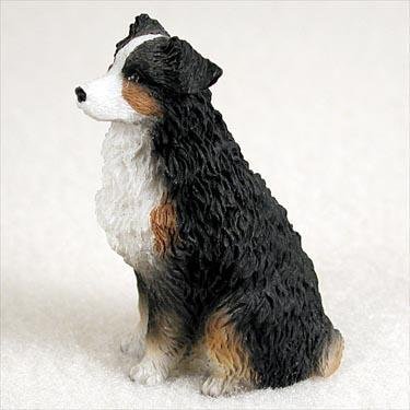 Convenience Australian Shepherd Tricolor Docked Tiny Ones Dog Figurine