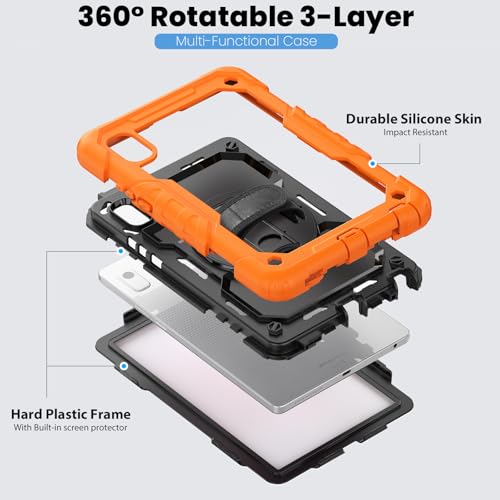 Funda para tablet Lenovo Tab M9 de 9 TB310 2023 giratoria con protector de pantalla 2