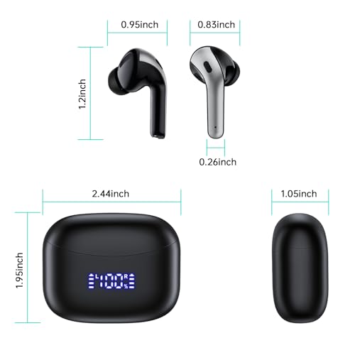 OKEEFE Wireless Ear Buds Bluetooth Earbuds Translation Earbuds Real Time 70H Playtime Wireless Headphones AI Bluetooth Headphones for Travel Meeting Sports - image 7