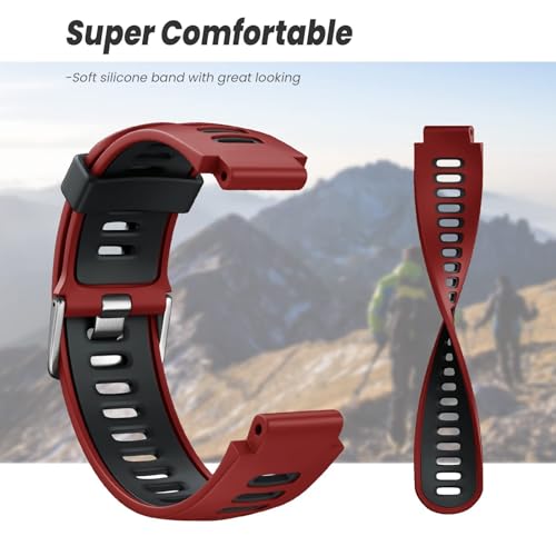 Strap silicone soft anti irritations pour montre de running 235 et 735XT - 2
