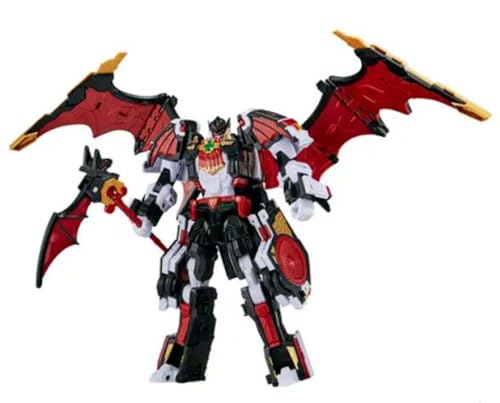 SSmall Metal Cardbot W Transforming Robot (Bat Ambulance Car, BLOODWING)