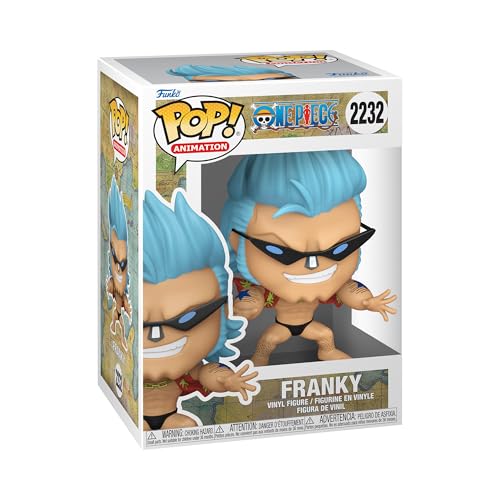 Funko Pop! Animation: One Piece - Franky - Figura de Vinilo Coleccionable - Idea de Regalo - Mercancía Oficial - Juguetes para niños y Adultos - Figura Modelo para coleccionistas y exhibición