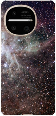AQUOS R11 �Ή� [SH-51F A602SH SH-M35] �P�[�X Museum TPU �\�t�g�P�[�X Black nebula